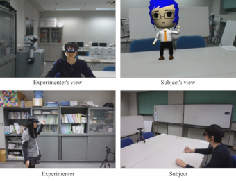 AR WoZシステムの実行例